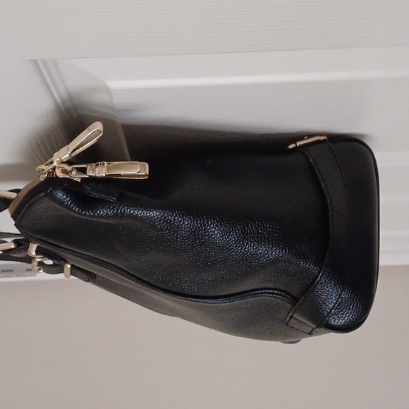 Jack French London Pebbled Leather Double Handle Zip Top Bag - Picture 4 of 12